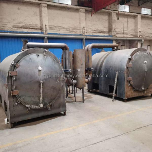 Horno de carbón de retorte de biocarbono profesional para la fabricación de combustible de gas de biomasa