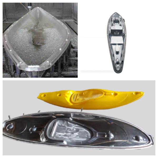 Jeu de moule de kayak en aluminium personnalisé moule de moule rotatif