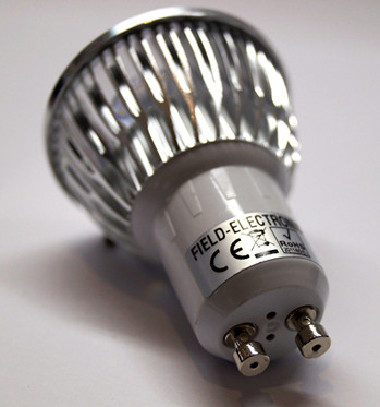 3W GU10 base led spot light