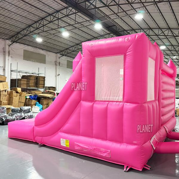 Château gonflable rose populaire Moonwalk, maison gonflable, château gonflable, château sauteur