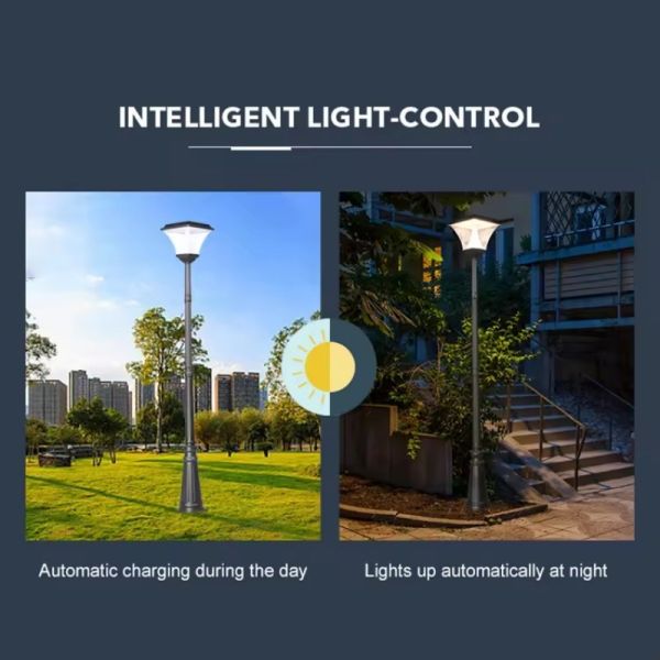 Easy-Install Solar LED Garden Lights Energy-Saving Outdoor Lighting with IP65 Waterproof for Home Garden
