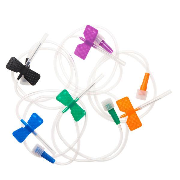 Group Children/Adults Ethylene Oxide Sterilized Butterfly Needle with Butterfly Wings