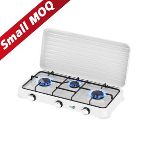 Safety Portable 3 Burner Gas Stove Manufacturer Outdoor Table Top 3 Burner Camping Gas Stove Portable