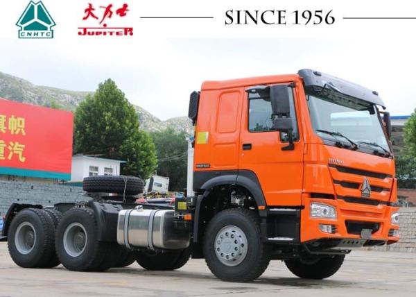 HOWO 6X4 Caminhão Reboque Trator 10 Rodas Com Emissão Euro IV Tipo LHD