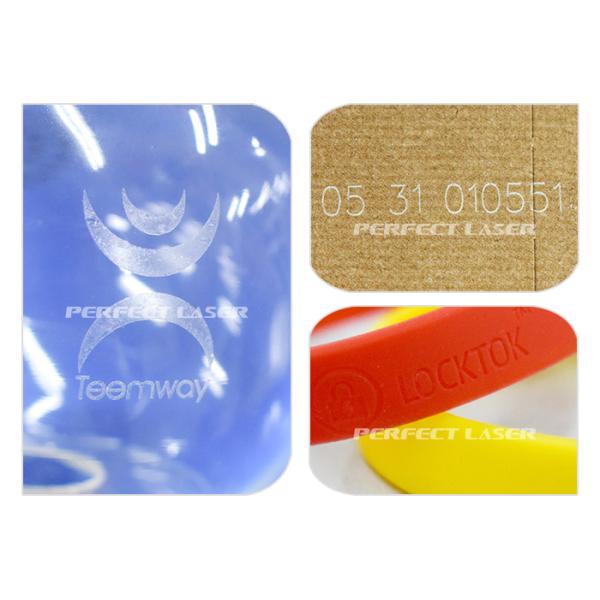 Industrial High Speed Scanning Co2 Laser Marking Machine For Plastic Wood Glass