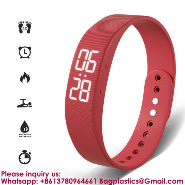 Manufacture Smart Bracelet Fitness Watch Alarm Clock Step Counter Smart Wristband Sport Sleep Monitor Smartband Vibrating Alarm Wristband Electric Clock Watch Shock Silent Sleeps Wrist Sleep Bracelet