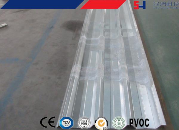 Metal Floor Deck Roll Forming Machine , Floor Decking mahine