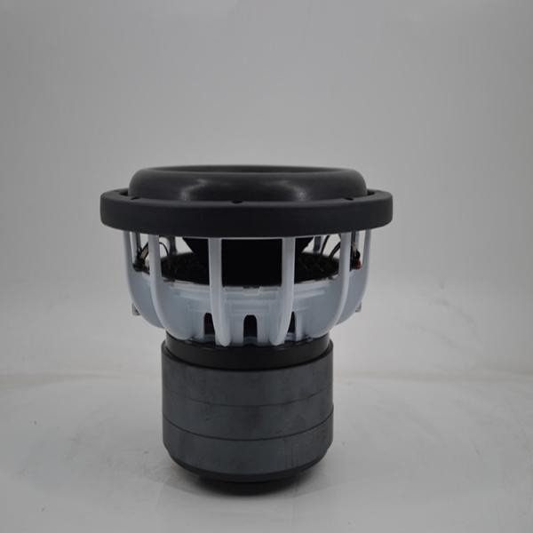 Aluminium Frame DC 12V 15  1.2khz 2500W RMS SPL Car Speakers