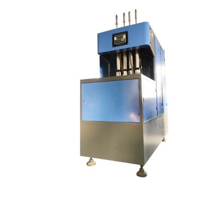 Suporte on-line Máquina de sopro de PET semi-automático 4 cavidade com cilindro rotativo FESTO
