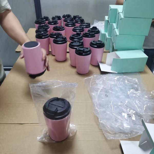 12oz Travel Reusable Coffee Cup Mug Insulated Thermal Stainless Steel Tumbler Higher