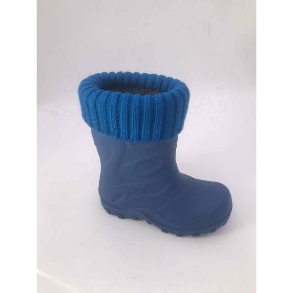 Bottes de pluie pour enfants en TPR antidérapant, légères, avec tricots chauds, couleurs personnalisées