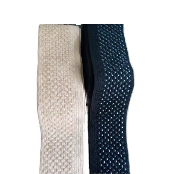 水着シリコンドット弾性テープ 高品質 1インチ 滑り止めグリッパー弾性ウェビング スポーツウェア用