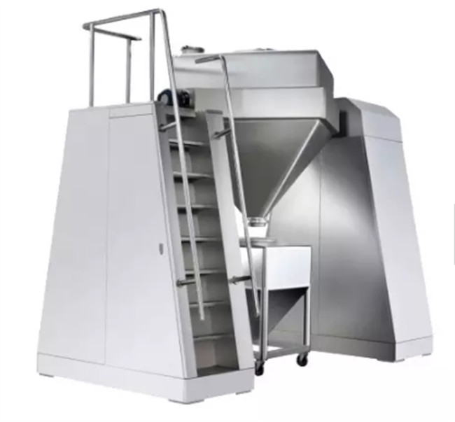 800L 240kg/Back Blender Square Cone Blender Blender Dry Food Powder Blender Machine