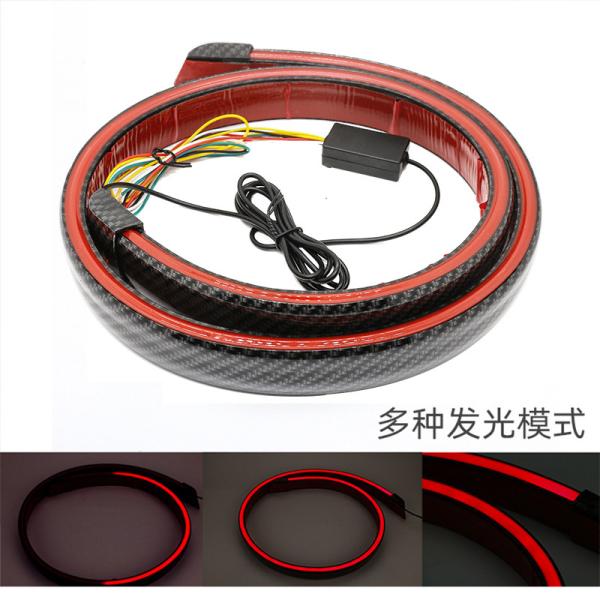 5W 12V Car Flexible Led Tail Light Carbon Fiber For Airman