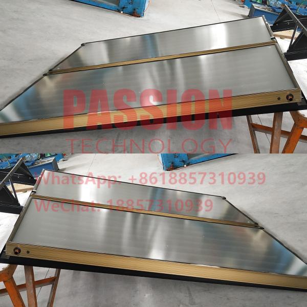 2m2 Blue Flat Plate Solar Collector 100L Flat Panel Solar Water Heater