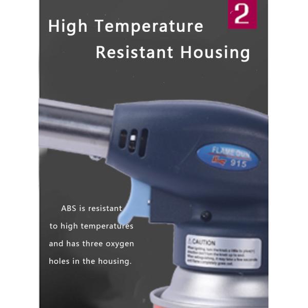 Черное пластиковое оружие факела БАРБЕКЮ для инструментов кухни топления еды печь