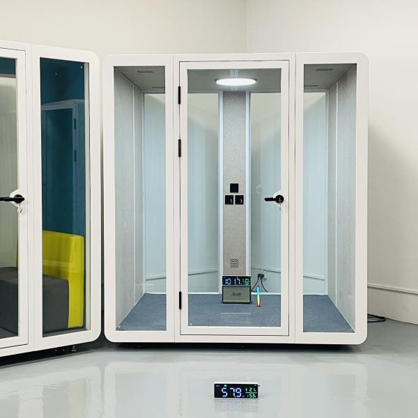 Soundproof Home Office Pod Modular Fully Enclosed Meeting Room Pods