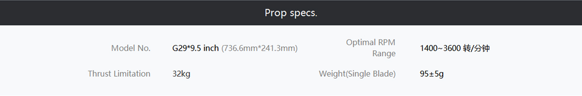 Vl1028 T-Motor Custom 3200w Brushless Industrial Drone For Vtol Fixed-Wing Uav Bldc Rc Parts