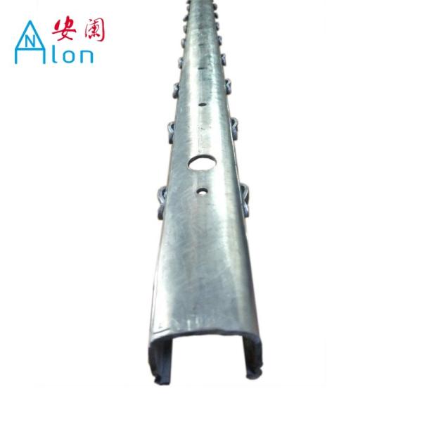 Anti Corrosive Metal Line Vineyard Posts , Metal Garden Posts For Plant Growing