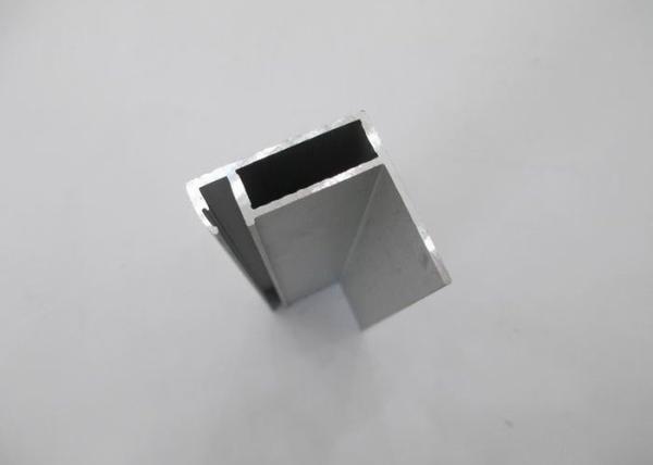 Silver Custom Aluminium Solar Panel Frame , Anodised Aluminium Profiles