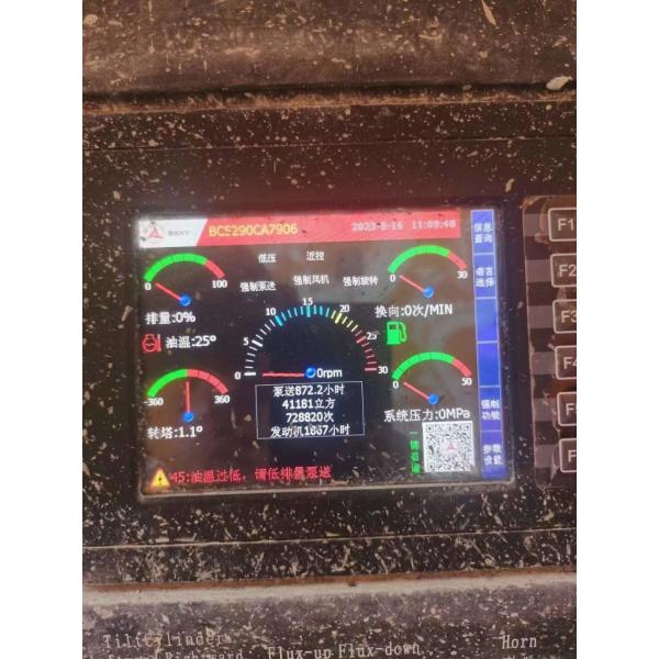Насос SYM5290THBES 430C-10 29000kg тележки Shacman 43m подержанный используемый конкретный