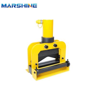 Máquina de corte de barras hidráulica portátil semiautomática para corte de aço