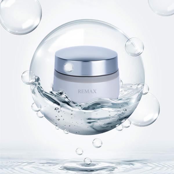 Bouteilles en verre à crème en plastique opaque blanc de 50 ml avec couvercle en argent