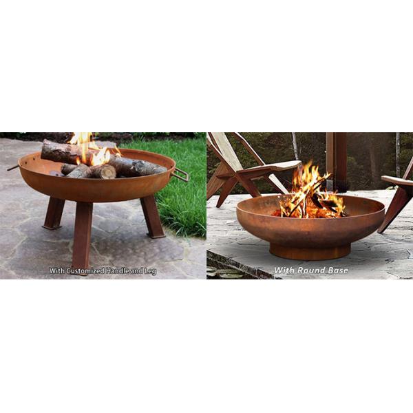 fuego de acero portátil Pit Heavy Duty del diámetro de 600m m 800m m 900m m