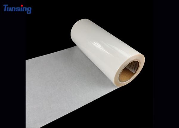 Papel y tela de enlace calientes de aluminio de la película de pegamento del derretimiento del EAA de la baja temperatura