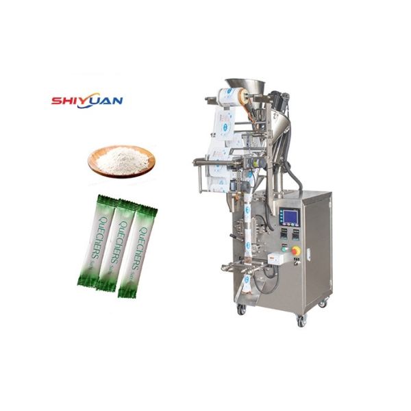 OEM Auger Filler Automatic Spices Packing Machine 10ml 20bags / Min