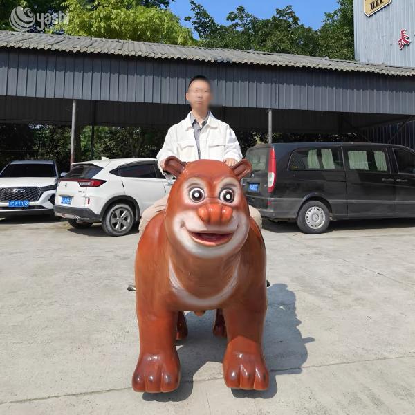 Indoor / Outdoor Children's Electric Ride On Car Amusement Animal Model