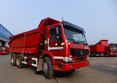 HOWO 6x4 Tipper Truck  With 371 HP Engine And 19cbm Rear Hydraulic Box