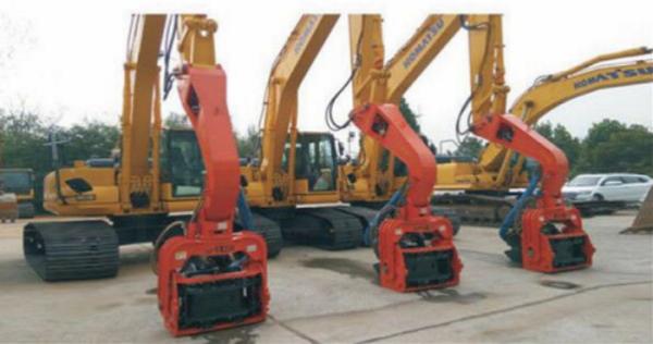Excavator Vibration Hammer Excavator Attachment Flexiable Control Quick Speed