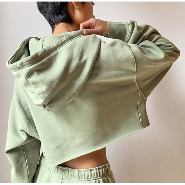 Hoodies пустого случайного урожая фуфайки 100% хлопок слишком большого верхние