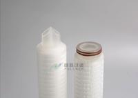 Les doubles couches de couleur blanche arrosent des cartouches de filtration 0,22/0,45 microns
