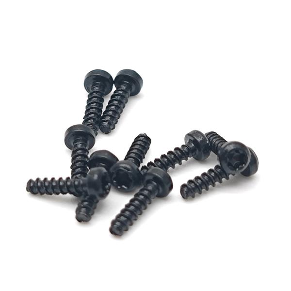 Stainless Steel Black Oxide Torx PT Thread Mini Screw for Plastic
