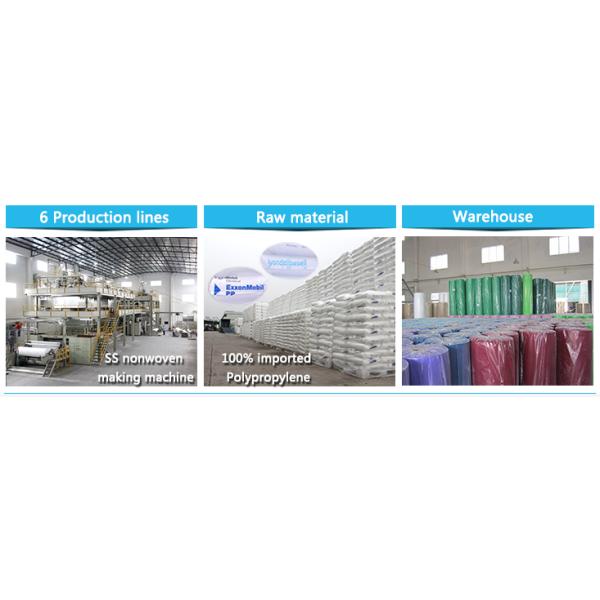 25gsm Anti UV PP Nonwoven Spunbond Fabric Breathable For Inside Bags