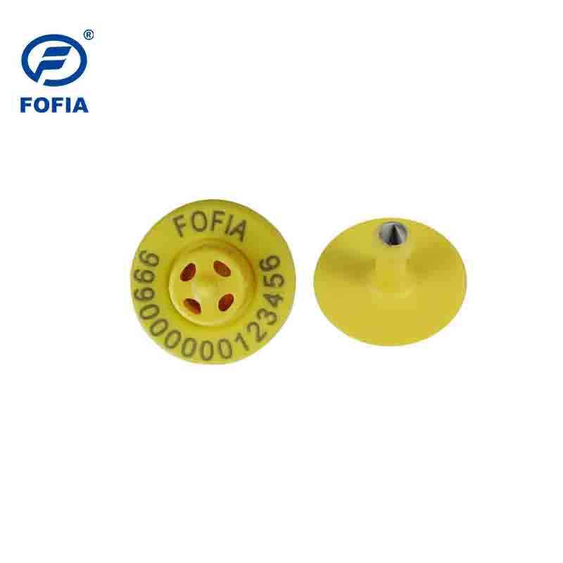Fofia Waterproof Combination Electronic Animal Tracking Ear Tag New High Quality RFID TPU Laser Coding 3 Years Warranty Goat