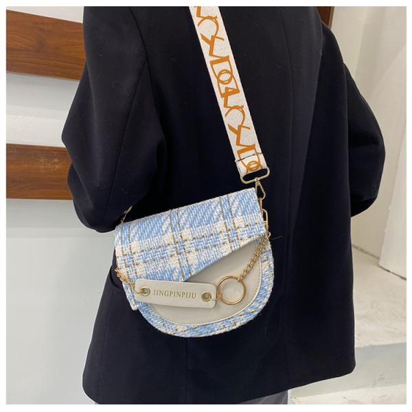 2 Colors Long Strip PU Ladies Bags Luxury Bags Women Handbags Trends Latest Elegant
