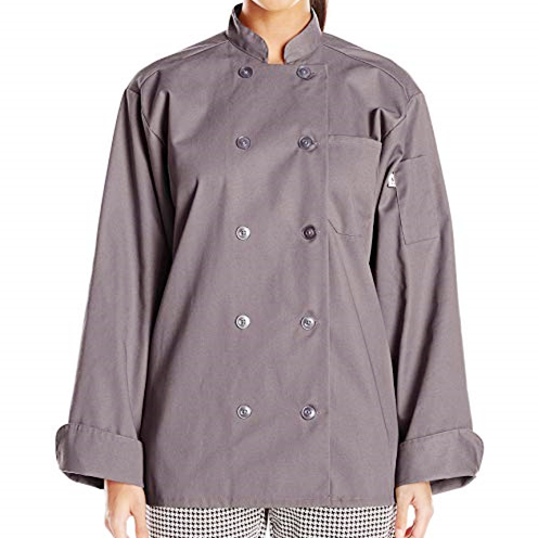Women Modern Design Kitchen Unique Chef Coats White Color