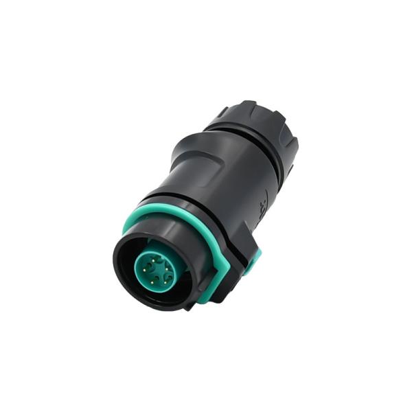 K16 cabo de Pin Waterproof Circular Connector 6.5mm do homem 5