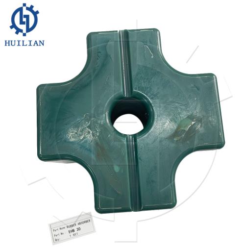 Hydraulic Breaker Cylinder Everdigm Ehb25 Ehb30 Ehb40 Ehb50 Hammer Damper Shock Absorber Rubber Pad Cushion
