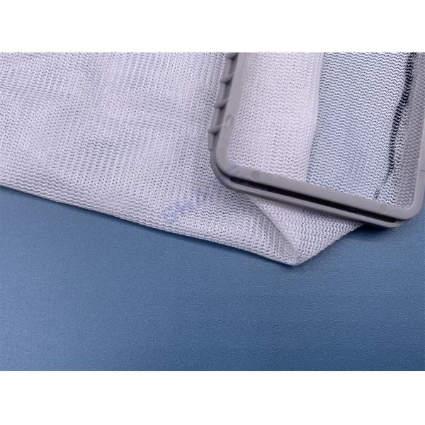 Washing Machine Lint Trap Filter Net Bag Clamp Size 73x55mm Wear Resistant Optimal Nylon Net,