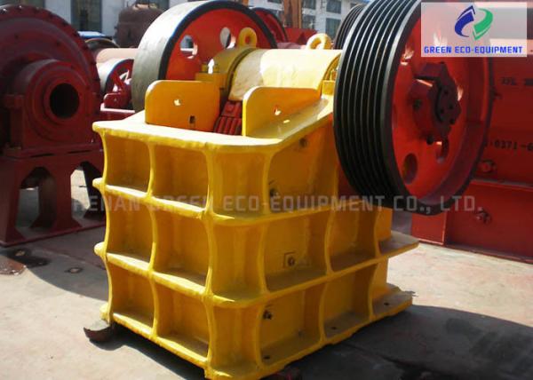 Mining Cement Industry Jaw Rock Crusher Equipment AC Motor Type