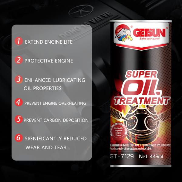 Getsun Engine Oil Treatment ndash Protect Your Engine with Advanced Anti-Friction Metallic Compounds for Improved Performance
