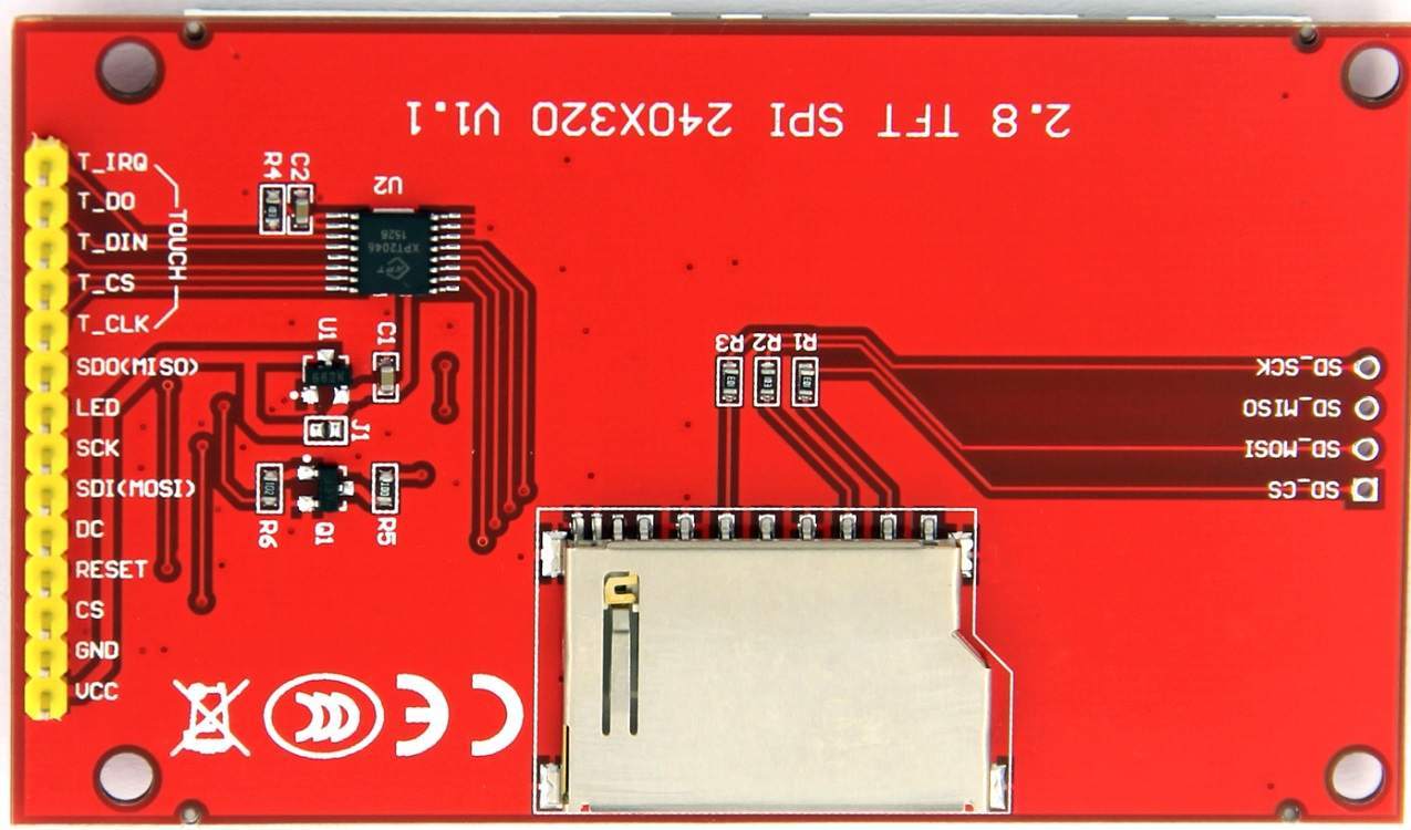 YBR028EGS-Q1 2.8-inch SPI Display LCD Module with 240*320 Resolution and SPI Interface for Embedded Applications