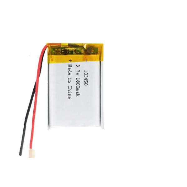 клетка литий-ионного аккумулятора полимера 1800mah 3.7V Lipo, блок батарей lp103450 KC Lipo