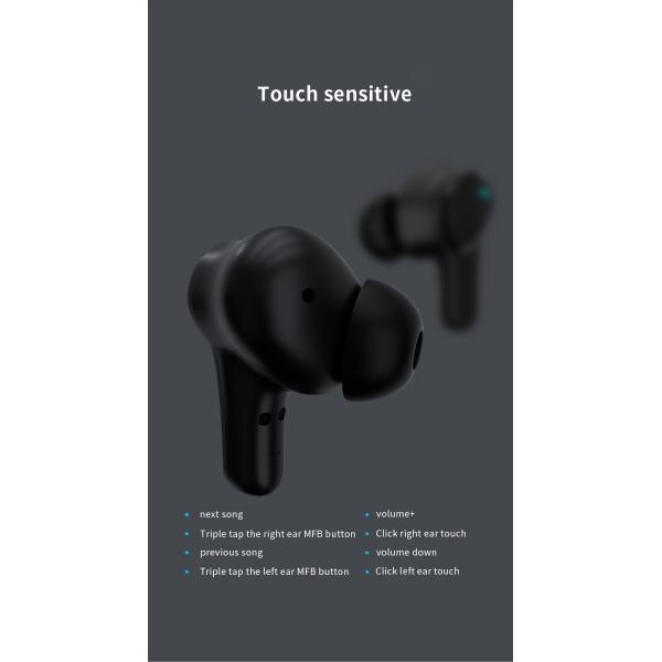 Наушники Bluetooth игры водоустойчивые, Anc беспроводное Наушники BT5.0