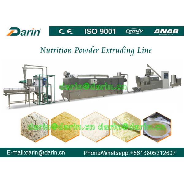 Máquina/equipamentos/extrusora da extrusora do alimento do pó do cuscuz/nutrição