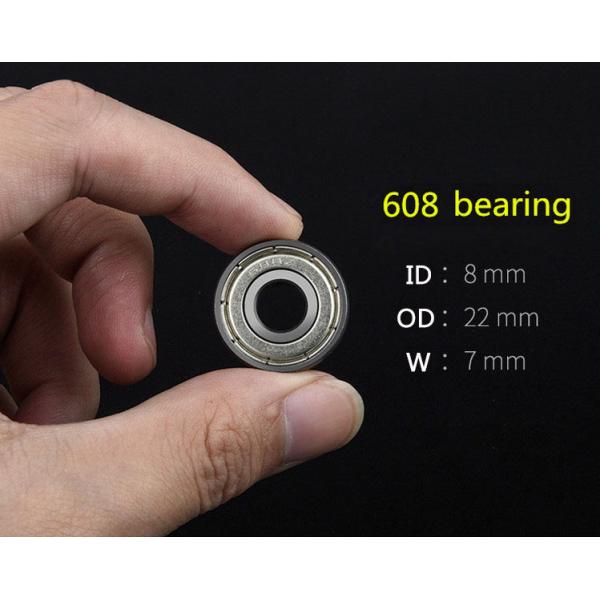 Mini Skate Deep Groove Ball Bearings Low Noise Transmission Ball Bearing